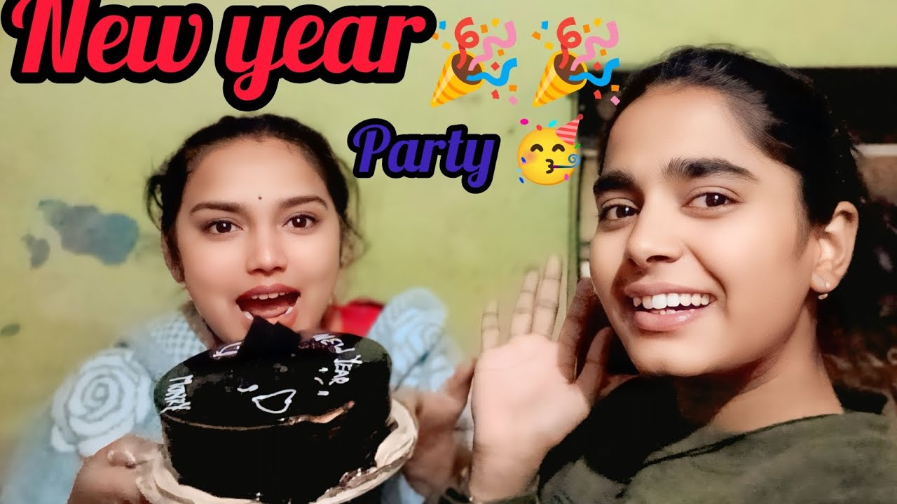 2 Jan ko kiya New Year celebration 🎉🎉