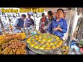 Rajasthan  indian street food samrats udaipur  dal poori 20 type pakore pandit g vadapav