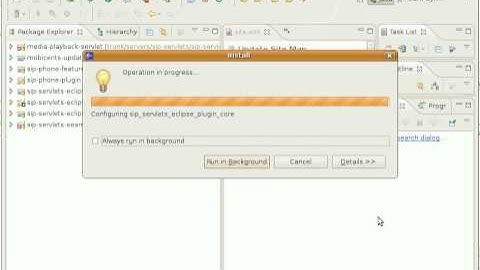 Mobicents Sip Servlets Eclipse Plugin Installation