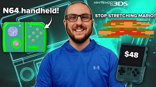 MagicXs N64 handheld, compressed 3DS ROMS & please stop stretching Mario! // Joey’s Retro Newscast