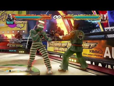 Bryan 101 Damage Combo - Tekken 7