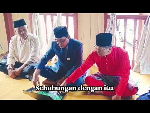 Pemakluman pemberhentian Mubarak bin Thahak sebagai Dato Klana Petra Undang Luak Sg Ujong