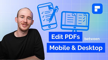 How to Edit PDFs between Phone and Desktop