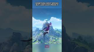 Durin Flying using Wind Glider Genshin Impact genshinimpact shorts