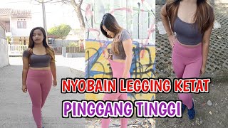 Baru Lagi Asti Again Nyobain Leggings Highwaist Ketat