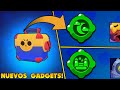 CONSIGO LOS 2 NUEVOS GADGETS EL PRIMER DIA Y LOS PROBAMOS EN PARTIDA EN BRAWL STARS