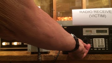 Demonstration of broadband radio frequency interference to an AM radio