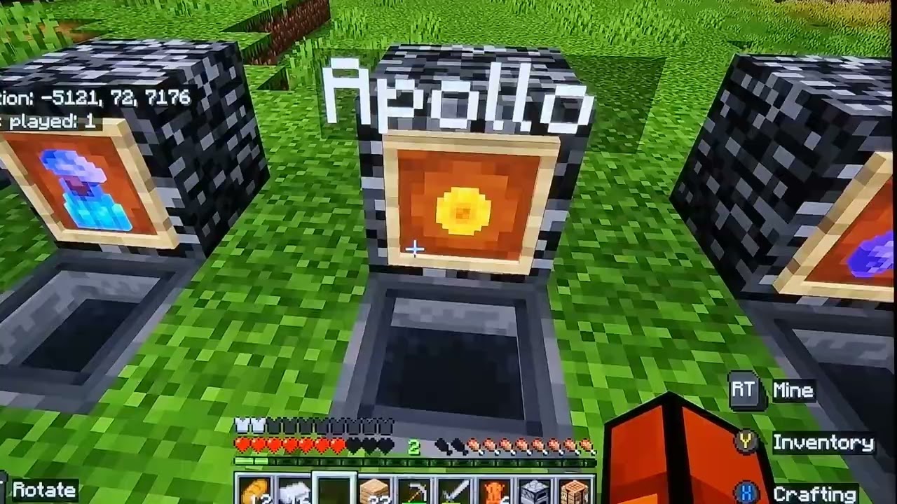 Minecraft but I have to follow the rules of Greek mythology