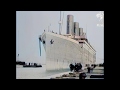 [60 fps, 1080p, stabilized, color] Titanic and Olympic real footage