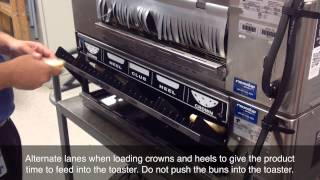 HCT-5H Recommended Bun Feeding Procedure