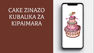 Cake Zinazo Kubalika za Kipaimara