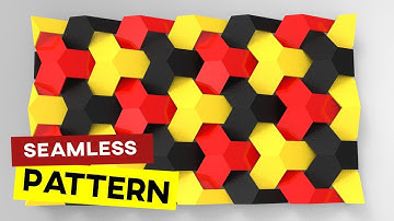 Seamless Hexagon Pattern
