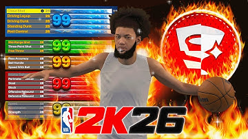 BEST GAME BREAKING GUARD BUILD in NBA 2K26! NEW OFFICIAL POINT GOD BUILD NBA 2K26!