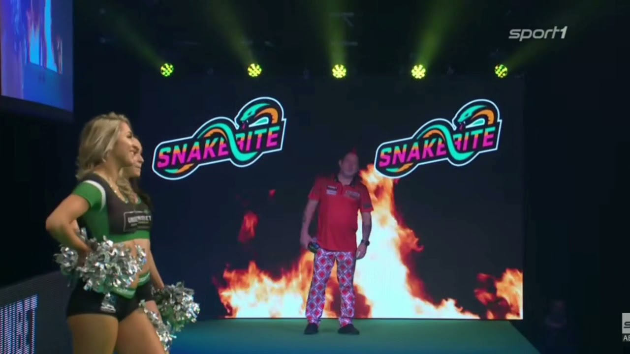 Peter Wright Walk on - Premier League 2021 Night 13