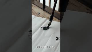 The First Stroke | Scholar's Study, Suzhou 🖌️✨ #shorts #zen