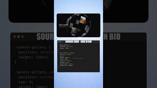 Create a Stunning 3D Sphere Image Gallery with HTML CSS JavaScript