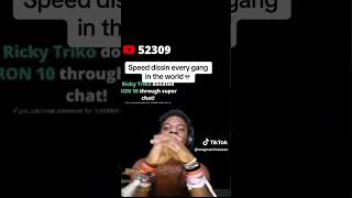 Ishowspeed dissin gangs