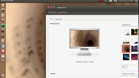 How to change #Ubuntu desktop appearance