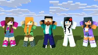 MONSTER SCHOOL : SUPER IDOL DANCE MEME TOP 5 BEST MINECRAFT ANIMATION