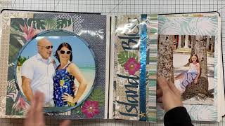 Creating Page Protectors for flip pages in scrapbook albums.