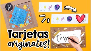 3 TARJETAS ORIGINALES para tu NOVIO/A MEJOR AMIGA💕 Especial del día del AMOR y la AMISTAD!