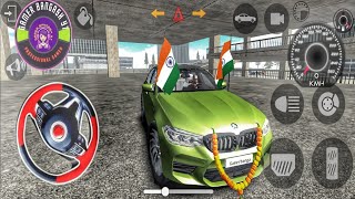 Master of Driving Indain Car Simulator Gameplay Android Unlock new Green BMW Explore Delhi City