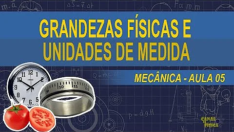 O que são grandezas e unidades de medida?