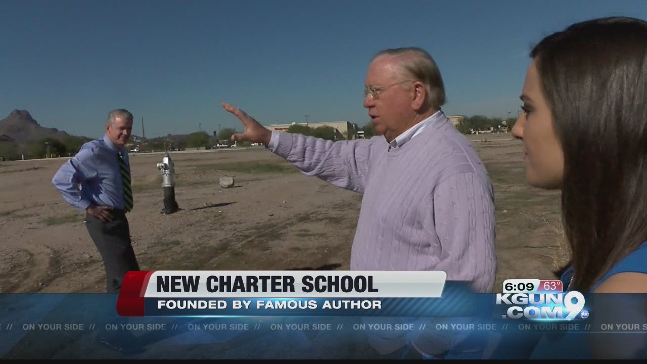 Best-selling author to found new charter school in Tucson