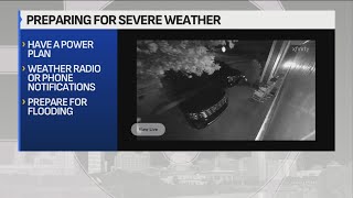 How to prepare for severe weather