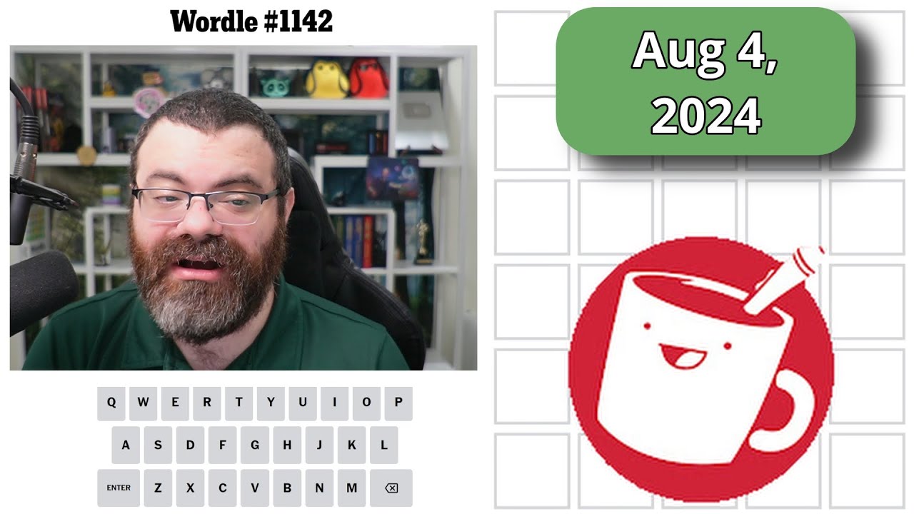 Solving Wordle 1142 Aug 4 2024 YouTube Solving wordle 1142 aug 4 2024 youtube