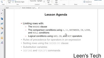 SQL 11g Tutorial in Bangla # 07 Restricting Data in SELECT Statements