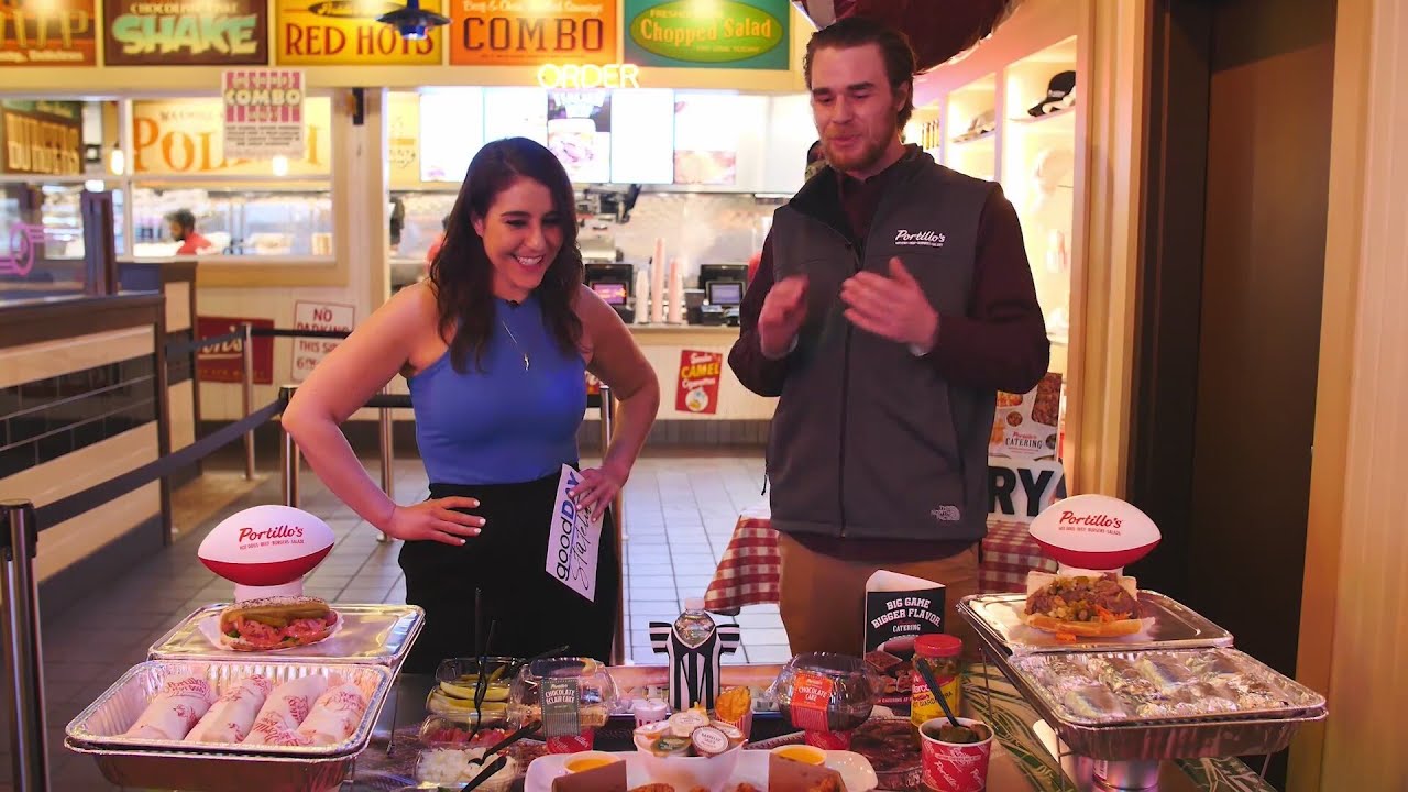 Portillo's offers oneofakind gameday catering spread with hot dogs, Italian beef, tenders and