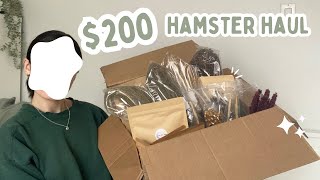 $200 Hamster Supply Haul || Sprays + Forage