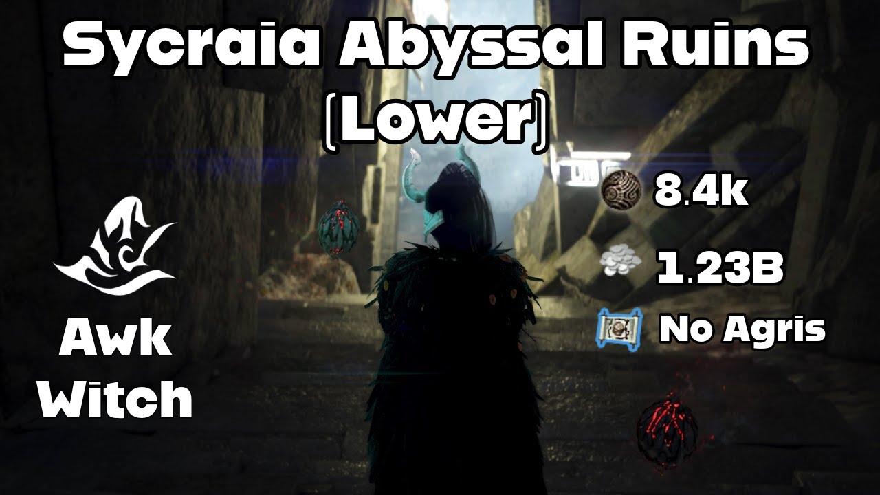 BDO | Sycraia Abyssal Ruins (Lower) 8.4k L1 (No Agris) | Awk Witch