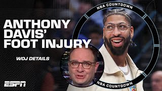 Woj details Anthony Davis' injury | NBA Countdown