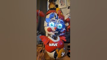 FNAF Animatronics in het ECHT! #fnaf #fivenightsatfreddys #animatronic #fnafmovie #freddyfazbear