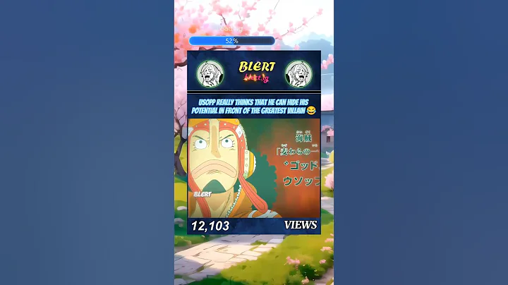 Even the captain got 3 stars 😮‍💨 #usopp #onepiece