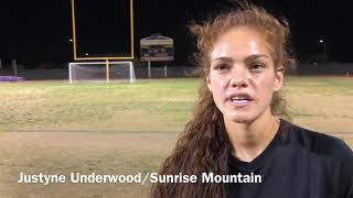 Third-seeded Sunrise Mountain tops Centennial 3-1 in 5A girls soccer opening round