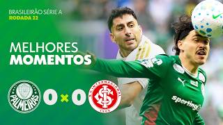 PALMEIRAS 0 X 0 INTERNACIONAL | MELHORES MOMENTOS | 22ª RODADA | BRASILEIRÃO 2026 | ge.globo
