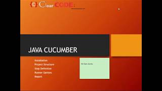 Clear Code Camp 1 Selenium Java Cucumber BDD Gherkins - 29th April 2018
