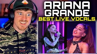 Reacting to Ariana Grande Best Live Vocals