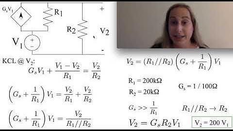 A Dependent Voltage-Controlled Current Source