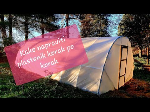 Kako napraviti plastenik korak po korak (3 min)