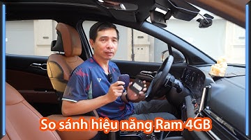 So sánh hiệu năng các dòng Android Box ô tô Ram 4G