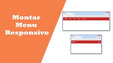 Montar menu responsivo com Bootstrap