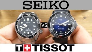 Seiko SBDC061 vs Tissot Seastar 1000 which is the better diver? - YouTube