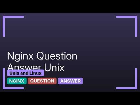Unix & Linux: nginx server_name directive not working
