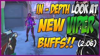 IN-DEPTH look at the NEW VIPER BUFFS (2.06) Theyre AMAZING!!!