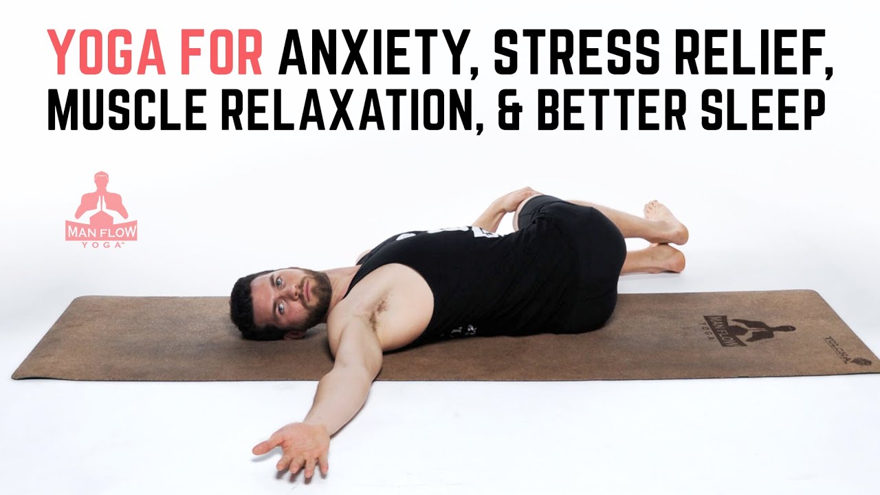 Yoga for Anxiety, Stress Relief, Muscle Relaxation, and Better Sleep - Live Recording