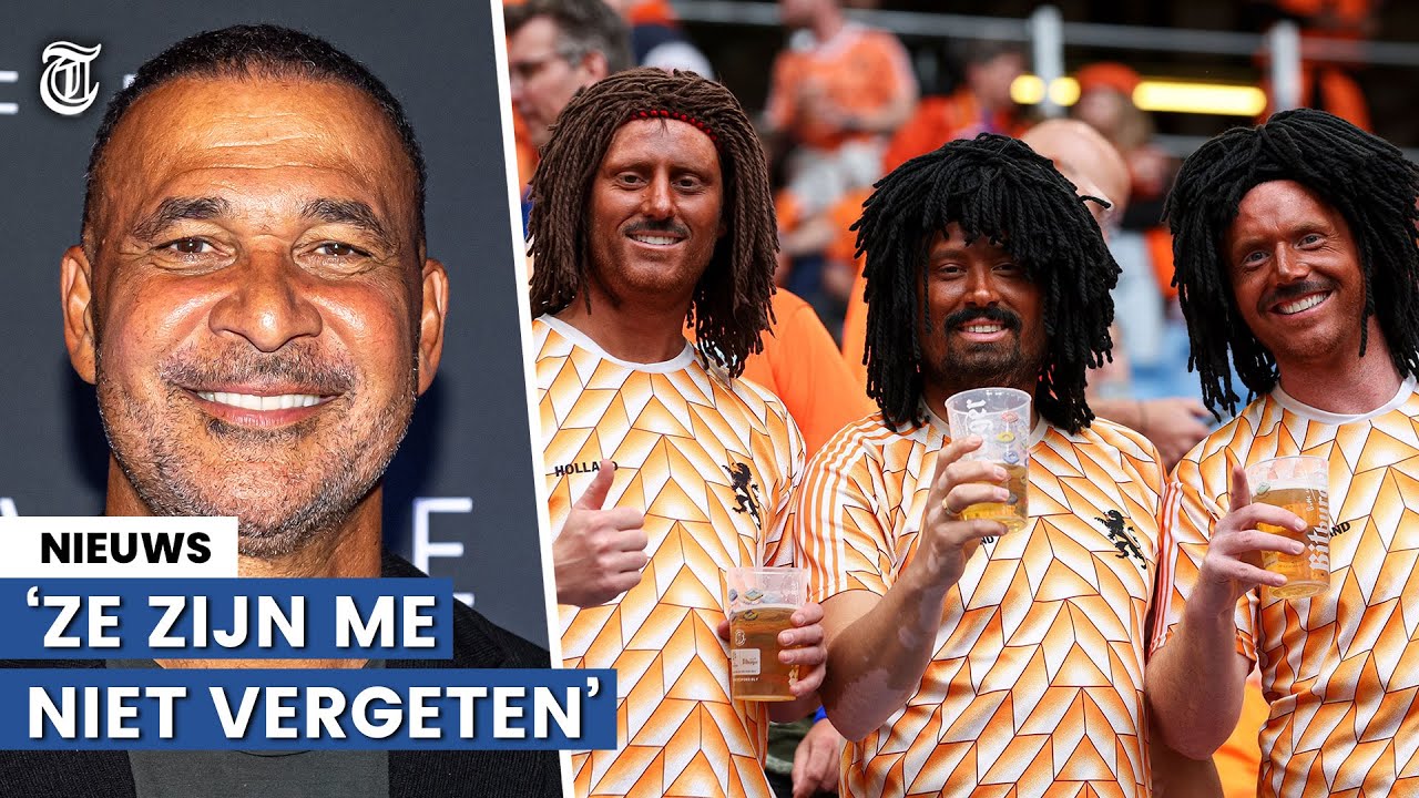 Ruud Gullit reageert op schmink-ophef: ‘Ik voel me eigenlijk vereerd’